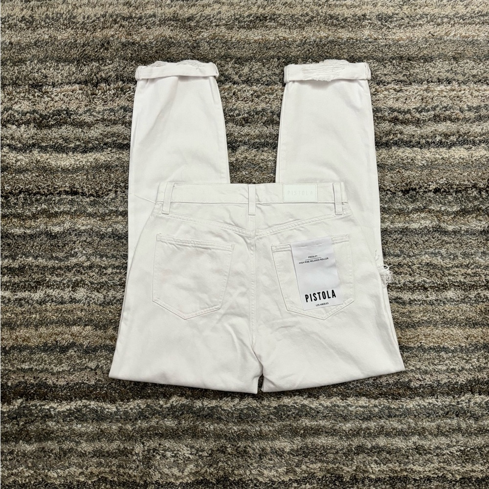 Pistola High Rise Jeans Sz 26 NWT | Pistola Presley High Rise Relaxed Roller NWT - Picture 8 of 14